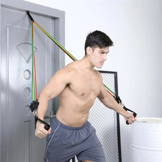 Home Stretch Fitness Rope Gym Exercise Resistance Door Hanging Training Suspension Solid Color Training Equipment